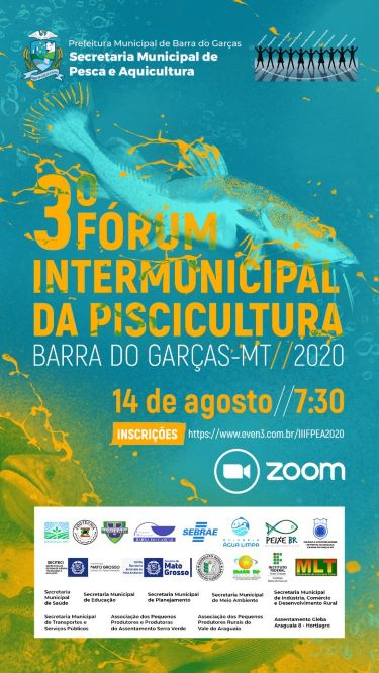 Capacita&ccedil;&atilde;o III F&oacute;rum Intermunicipal da Piscicultura